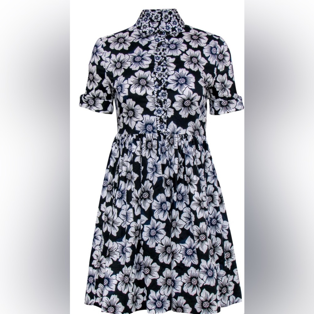 Kate Spade Hollyhock Fit & Flare Shirt Dress